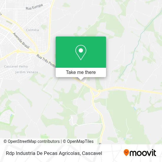 Rdp Industria De Pecas Agricolas map