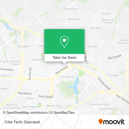 Cdw Tech map