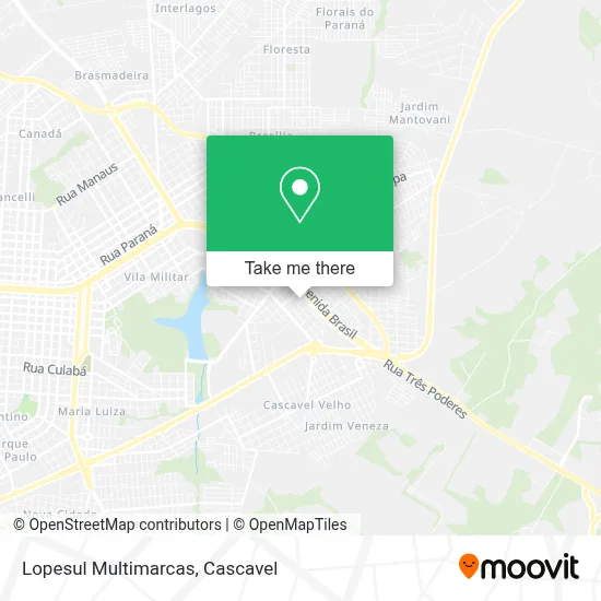 Lopesul Multimarcas map