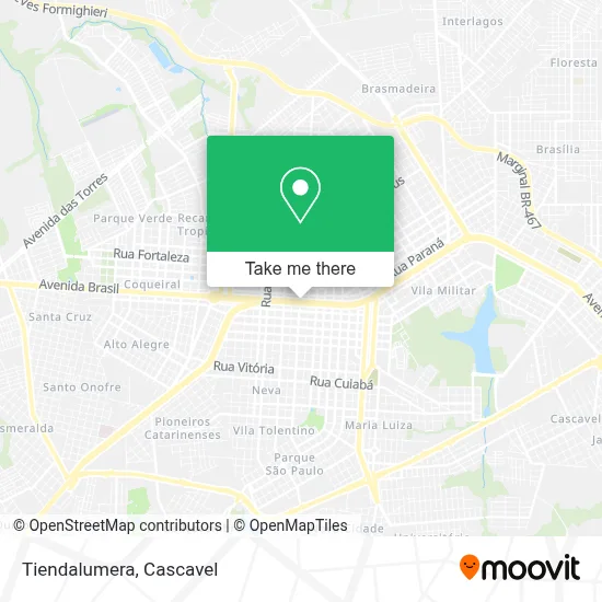 Tiendalumera map