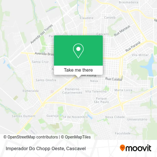 Imperador Do Chopp Oeste map