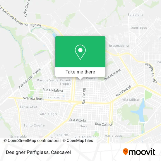 Designer Perfiglass map