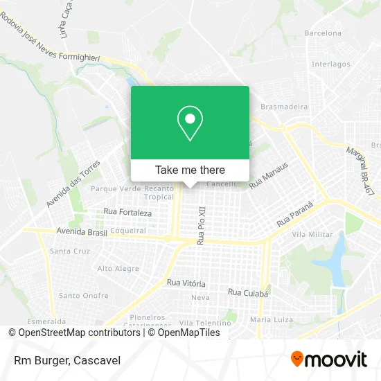 Rm Burger map