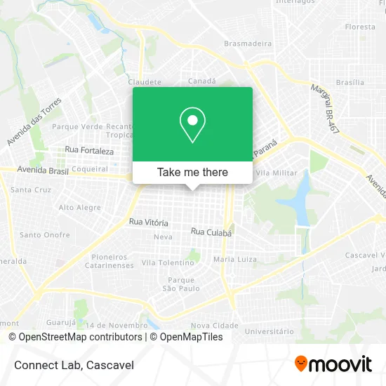 Connect Lab map