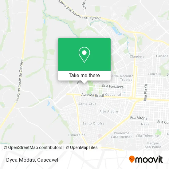 Dyca Modas map
