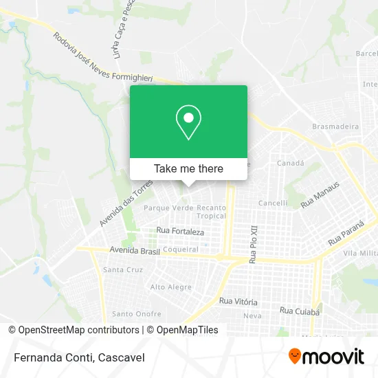Fernanda Conti map
