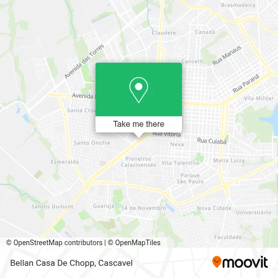 Bellan Casa De Chopp map