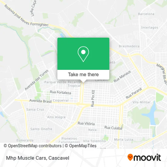 Mhp Muscle Cars map