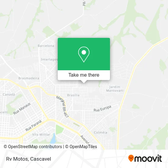 Rv Motos map