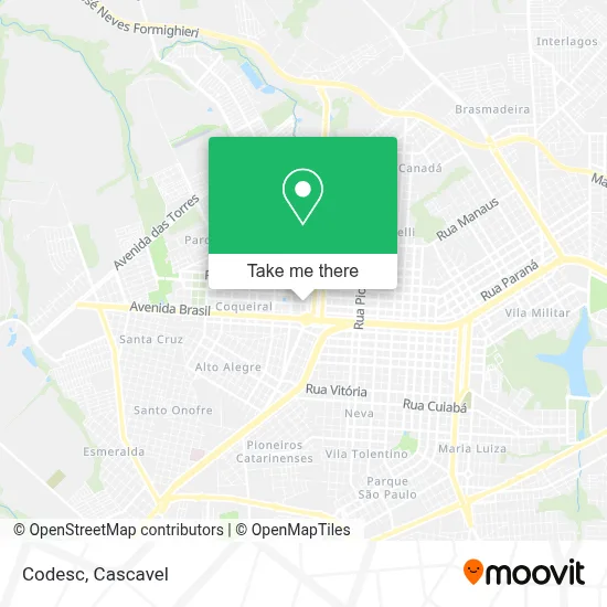 Codesc map