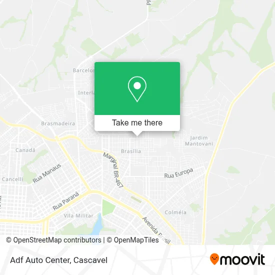 Adf Auto Center map