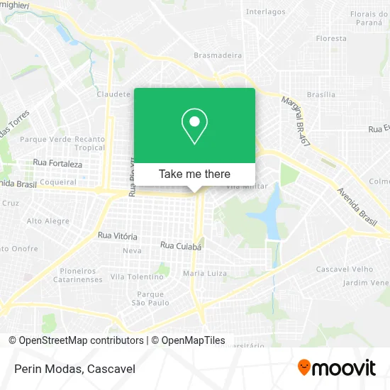 Perin Modas map