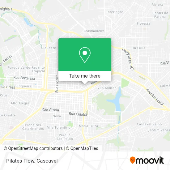 Pilates Flow map