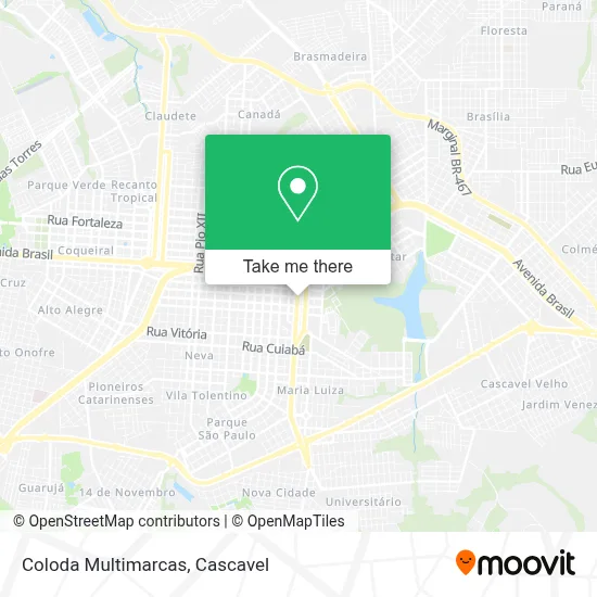 Coloda Multimarcas map