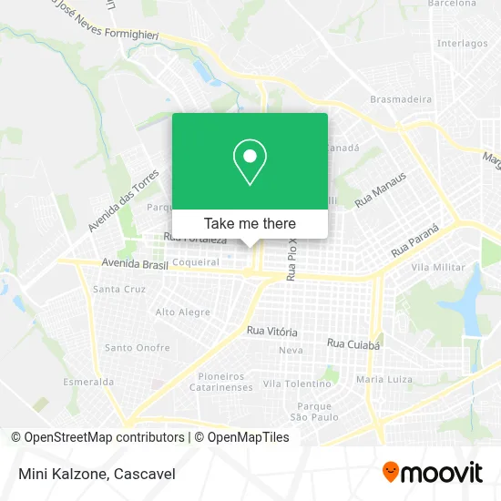 Mini Kalzone map