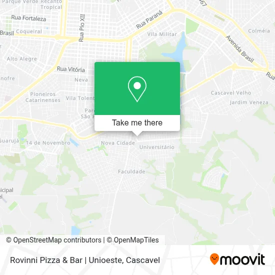 Rovinni Pizza & Bar | Unioeste map