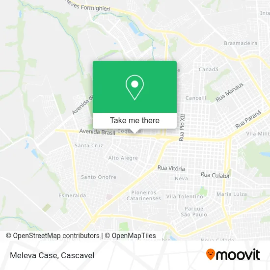 Meleva Case map
