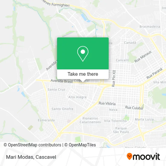 Mari Modas map