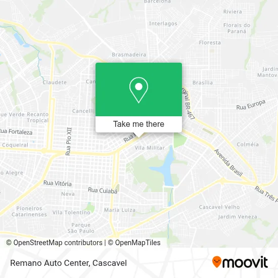 Remano Auto Center map