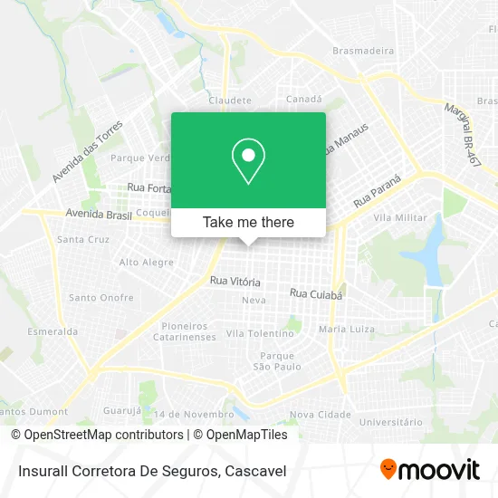 Insurall Corretora De Seguros map
