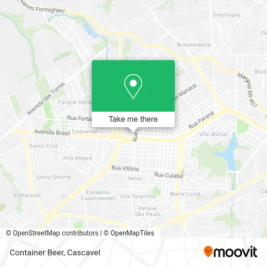 Container Beer map