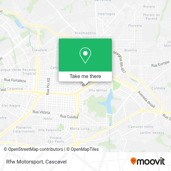 Rfw Motorsport map