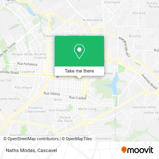 Naths Modas map