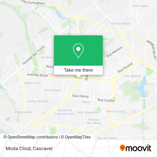 Moda Clout map