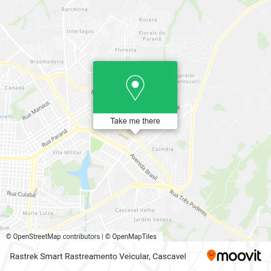 Rastrek Smart Rastreamento Veicular map