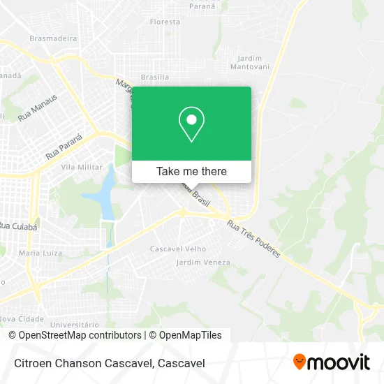 Citroen Chanson Cascavel map