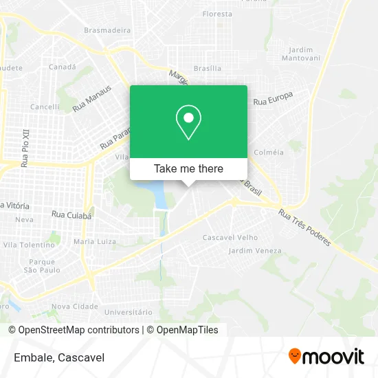 Embale map