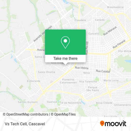 Vs Tech Cell map