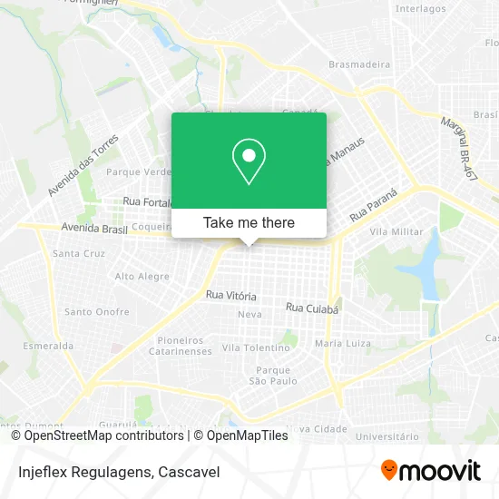 Injeflex Regulagens map