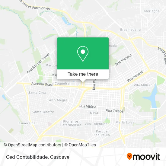 Ced Contabilidade map