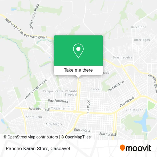 Rancho Karan Store map
