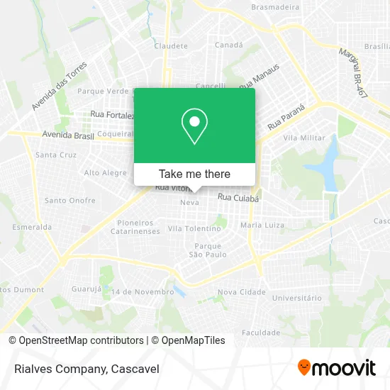 Rialves Company map