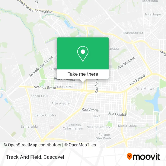 Track And Field map
