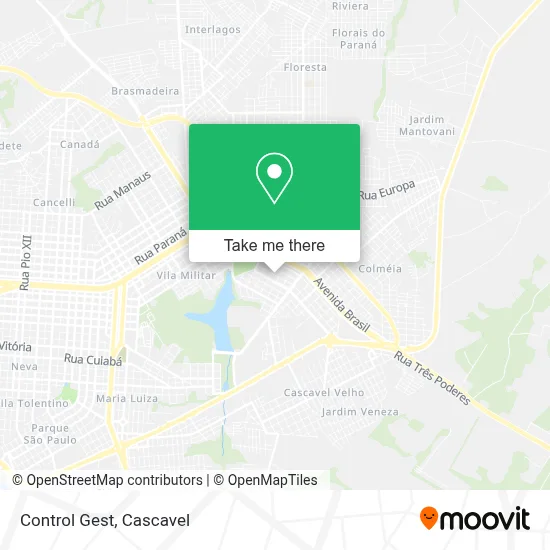 Control Gest map