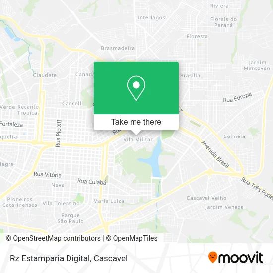 Rz Estamparia Digital map