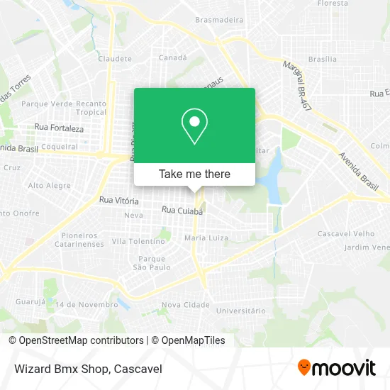 Wizard Bmx Shop map