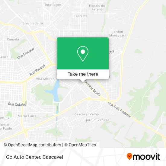 Gc Auto Center map