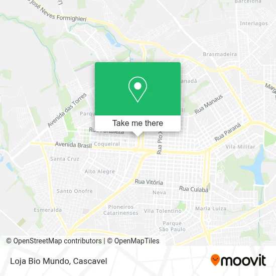 Loja Bio Mundo map