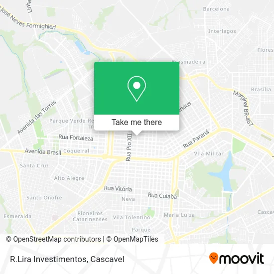 R.Lira Investimentos map