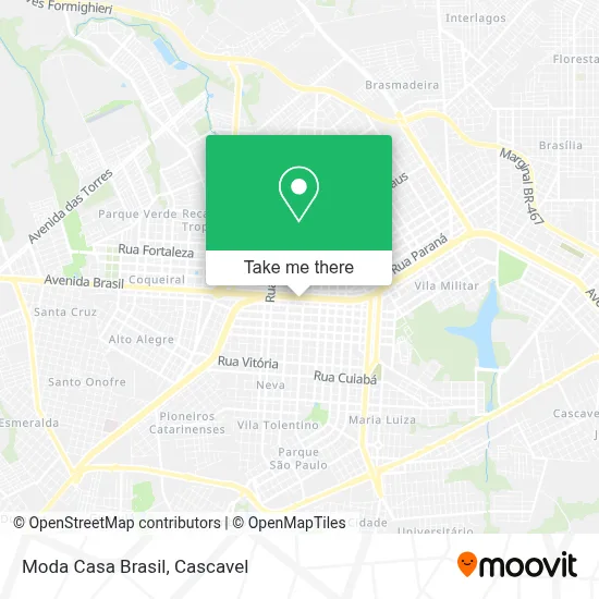 Moda Casa Brasil map