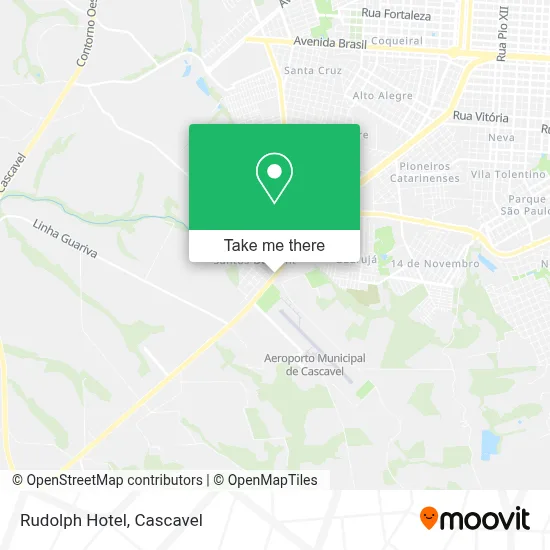 Rudolph Hotel map