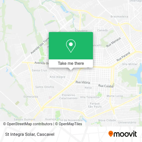 St Integra Solar map