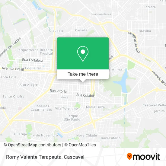 Romy Valente Terapeuta map