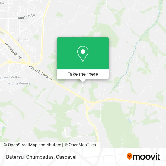 Batersul Chumbadas map
