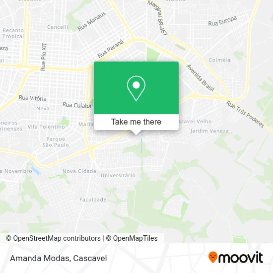 Amanda Modas map