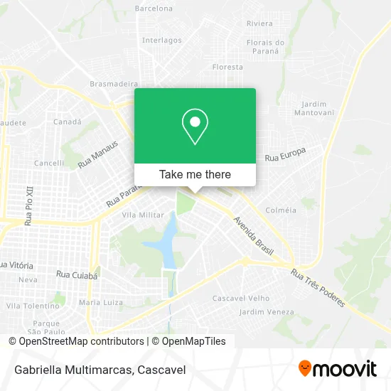 Gabriella Multimarcas map